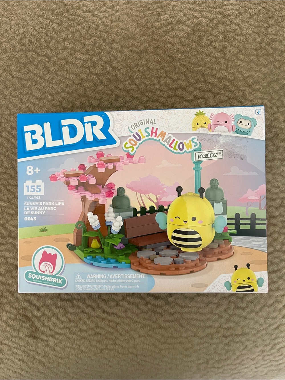 Squishmallows BLDR Sunny building set new in box